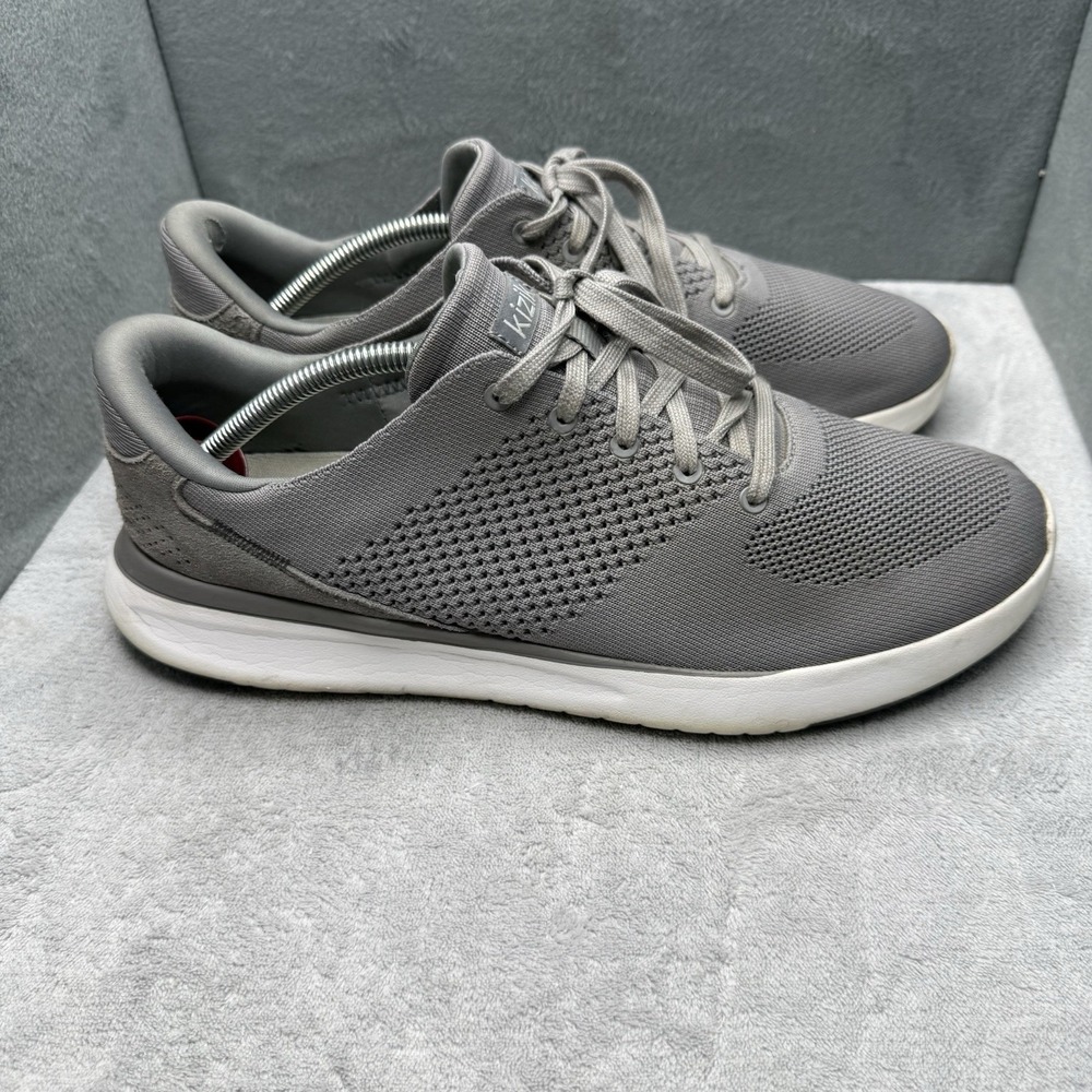 Kizik Athens Men's 12 Wide Gray Hands Free Slip On Sneakers Women's 13.5 W - Picture 2 of 7
